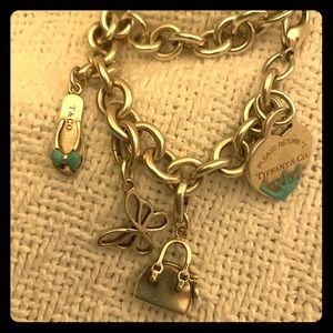Authentic Tiffany & Co. charm bracelet.